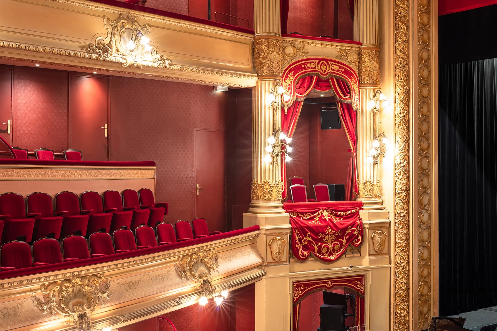side view opera de Rennes